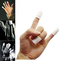 Michael Jackson Cotton Finger Guard Tape Classic MJ Dance Finger Tape Dactylotheca Finger Guard Cot White Pack of 3