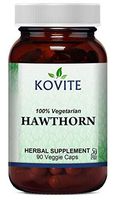 Kovite Hawthorn Berry 1000 mg Organic Hawthorne Berry per Serving - 90 Vegetable Capsules
