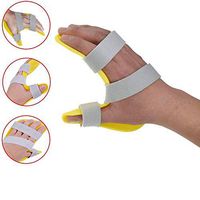 YQJ Finger Stretch Board, Finger Splint Fingerboard Separator, Finger Corrector Fingerboard for Stroke/Hemiplegia/Traumatic Brain Injury 1PCS (Right Hand)