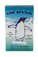GMS Cold-Pax - 6 oz Reusable Ice Pack, Replacement for Medport Travel Organizer, Lunch Boxes, Injuries & Diabetic Bags (2 Pack) 5 1/2" x 3 3/4" x 1/2"