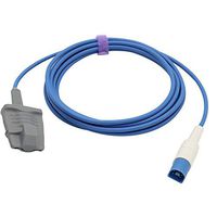 Compatible Philips Spo2 Sensor Masimo Tech Adult Soft 9.8 ft 8 Pins Connector