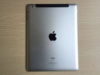 Original Replacement Back Battery Door Cover Housing for iPad 2 3G A1396 Silver 16GB