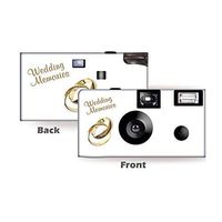 5 Coupled Rings Wedding Disposable Cameras, Anniversary, Single use, Flash 50406-C