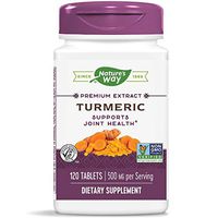 Nature's Way Premium Turmeric Extract, 500 mg per serving, 120 Capsules (Packaging May Vary)