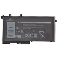 Fully 93FTF Replacement Laptop Battery Compatible with Dell Latitude E5280 E5480 E5580 E5490 E5590 D4CMT 083XPC 83XPC 4YFVG - 11.4V 51Wh