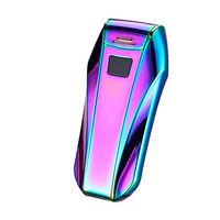 Dual Arc Plasma Lighter - Windproof and Flameless Lighter for Stove, Candle, Cigar, BBQ - Electric Rechargeable USB Lighter - Innovative Design with Gift Box