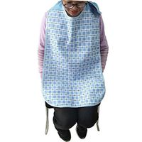 ZIME Elderly Care bib Oversize Old People's Eating bib Stroke Patient Care Pinafore