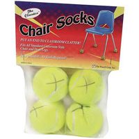20 Pack THE PENCIL GRIP CHAIR SOCKS 4 CT. POLYBAG