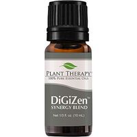 Plant Therapy DiGiZen Essential Oil Blend 10 mL (1/3 oz) 100% Pure, Undiluted, Natural Aromatherapy for Upset Stomach Relief
