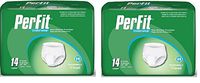 PerFit Prevail X-Large (14 Count) 2 Pack Protective Underwear for Men or Women