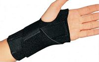 MCK24713000 - Djo Global Wrist Splint Cinch-Lock Neoprene Left Hand Black One Size Fits Most