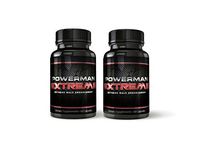 Powerman Extreme Male Enhancement - 2-Month Supply - Maximum Strength Size Pills - Increase Size, Stamina, Performance - Ultra-Quality Tongkat, L-Arginine, Tribulus Terrestris - Boost Testosterone