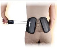 S.P.I.N.E. Brace Lumbar Back Brace, Brace Only Medium Black