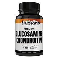 Glucosamine 1500mg, Chondroitin/MSM Turmeric Complex, Joint Comfort, Mobility and Flexibility, Connective Tissue and Joint Cartilage Support