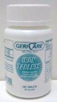 GeriCare Ferrous Sulfate, 325 mg- 100 tab