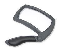 Carson LED Lighted Magnifold 2x Power Rectangular Magnifier For Reading, Inspection, Low Vision, Hobby and Crafts (MJ-50)