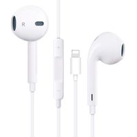 Earphones, with Microphone Earbuds Stereo Headphones and Noise Isolating Headset Made Compatible with Phone Xs/XS Max/XR/X/8/8 Plus/7/7 Plus Earphones -05