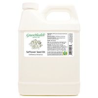 GreenHealth Safflower Seed Oil - 32 fl oz (946 ml) - 100% Pure Carrier Oil