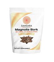Samsara Herbs Magnolia Bark Extract Powder (4oz/114g) 20:1 Concentrated Extract 60% Honokiol, 25% Magnolol