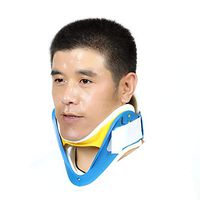 LANGYINH Cervical Neck Traction Collar Device Adjustable Medical Cervical Traction Brace Support,for Spine Alignment & Chronic Neck Pain Relief
