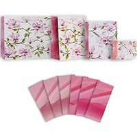 Gift Bag & Tissue Assortment, Magnolia (4 Bags)