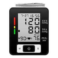 Digital Wrist Blood Pressure Monitor FDA Approved Automatic BP Monitor Portable Case for Home Use