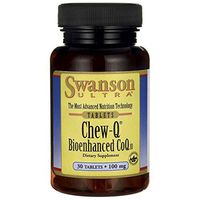 Swanson Chew-Q Bioenhanced Coq10 100 Milligrams 30 Chwbls