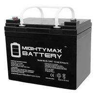 Mighty Max Battery 12V 35AH SLA Internal Thread Replacement for Power Patrol SLA1156 Brand Product