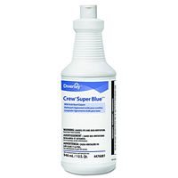 Diversey 94476081 Crew Super Blue Mild Acid Bowl Cleaner, Citrus, 32 Oz Squeeze Bottle (Case of 12)
