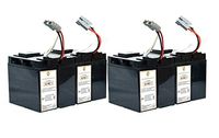 SPS Brand 24V 18Ah Replacement for APC SmartUPS SU48BP RBC11 Battery Cartridge (Pack 2)