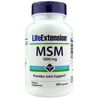 Life Extension - Msm - 1000 Mg - 100 Caps (Pack of 3)