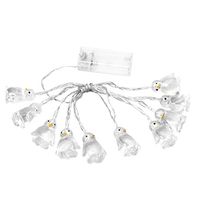 Light Strings,Penguin Animal Shape String Lights for Indoor Outdoor Garden,10 LED 1.65M