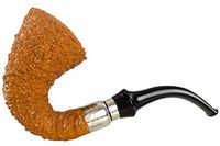 Brebbia First Calabash Tan Rustic Tobacco Pipe