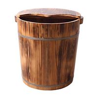 Footbath，Wooden Barrel, Pedicure Barrel，Wooden Foot Bath，Foot Spa Wooden Tub，Foot Tub for Soaking Feet，Thicken Wooden Tub，feet Soaking Tub (Size : 40cm)