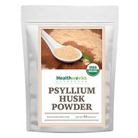 Healthworks Psyllium Husk Powder (32 Ounces / 2 Pounds) | Raw | Certified Organic | Finely Ground Powder from India | Keto, Vegan & Non-GMO | Fiber Support | Packaging May Vary