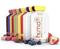 Huma Plus - Chia Energy Gel - Variety, 4 Plus and 8 Original Gels - Premier Sports Nutrition for Endurance Exercise