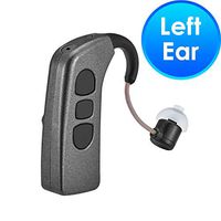 Mimitakara (Classic) (Left Ear) FDA Registered Rechargeable Bluetooth Hearing Amplifier(BTE), use AC Adapter(Included) and AA Battery to Charge The Amplifier