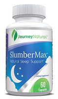 SlumberMax by Journey Naturals - Revolutionary 100% Natural Sleep Aid. Non Habit-Forming. Fall Asleep Faster, Stay Asleep Longer, Wake Up Rested, Rejuvenated & Refreshed