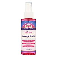 HERITAGE PRODUCTS Flower Water Orange w/Atomizer 4 OZ