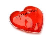Heat in a Click Re-useable Heat Pack Heart Shape