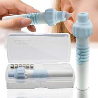 New Ear Wax Vacuum Removal Kit, Ear Cleaner Electric Earwax Removal Tools for Adults and Kids, Safe Remover Vibration Removal Cleaning Easy Painless Tool