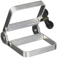 useful toothpaste squeezer metal toothpaste tube squeezer large squeeze cream for personal use and artist, silver