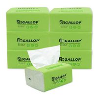 SUNICOL 3-Ply Paper Towels, 3Pack S-Fold Soft&Tough Facial Tissues One-At-A-Time Kleenex for Children Women Men