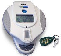 e-Pill MedSmart – Advanced Locked Automatic Pill Dispenser with Docking Base