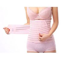 Eforstore Postnatal Recoery Support Girdle Belt Women's Breathable Elastic Postpartum Postnatal Belts Post Pregnancy Belly Band Abdominal Binder Wrap Slimming Shaper Wrapper for Women Maternity Natural Labor Cesarean Section (M)