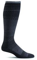 Sockwell Women's Micro Grade Graduated Compression Socks, Black, Small/Medium
