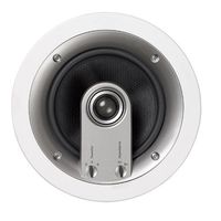 JAMO IC606 (Pair) Custom 600 6.5" in-ceiling Round, Front/Center/Surround 60 Watt Speake
