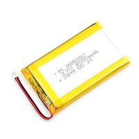 AKZYTUE 3.7V 4500mAh 805082 Lipo Battery Rechargeable Lithium Polymer ion Battery Pack with JST Connector