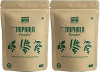Triphala Powder 32 Ounce  (2 Pounds, Pack of 2 X 1 Pound). Premium Grade - HerbsIndia