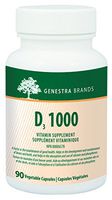 Genestra Brands - D3 1000 - Supports Calcium Absorption and Bone Health - 90 Capsules
